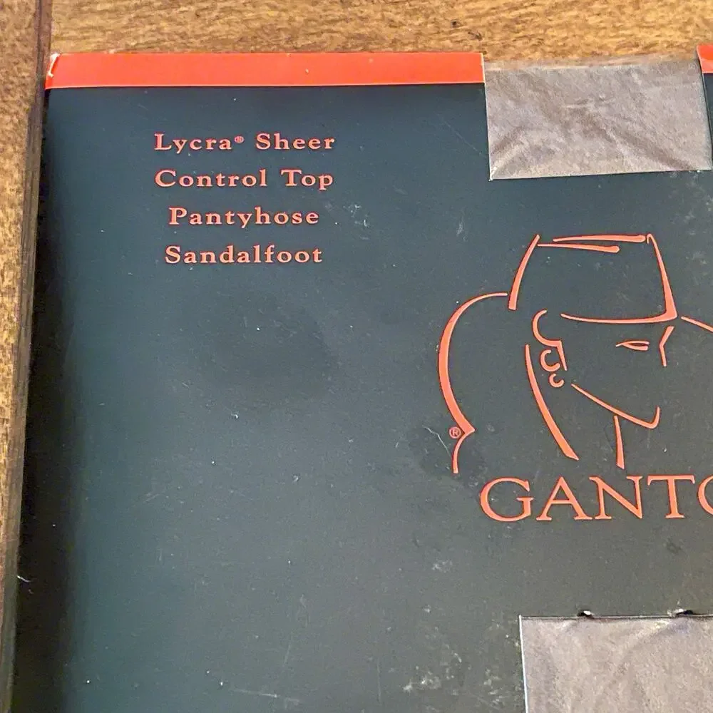 Gantos Pantyhose Lycra Sheer Control Top Size: Petite Color: Taupe C-4